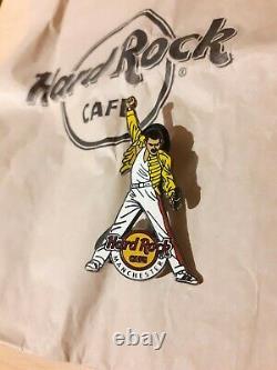 Freddie Mercury Hard Rock Cafe 2015 Edition Limitée Pin Badge Manchester Engand