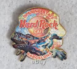 Hard Rock Cafe 1997 Barcelone Grande Ouverture Du Personnel Épingle Très Rare