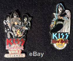 Hard Rock Cafe 2003 Kiss Série Pins 17 Hrc Kiss Vault Pin & Extras Livraison Gratuite
