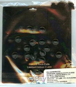 Hard Rock Cafe 2005 Mexique Aztec Calendar 8 Épingles Puzzle Set Sur Card Ltd Ed 2400