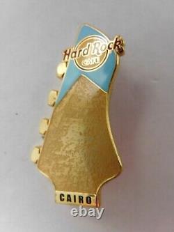 Hard Rock Cafe 2007 GUITAR HEAD City Icon with HRC Logo Series Pin Cairo <br/> 
<br/> Le Hard Rock Cafe 2007 GUITAR HEAD City Icon avec HRC Logo Series Pin Cairo