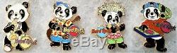 Hard Rock Cafe 2019 Ensemble Complet De Tous Les 12 Kazoo Mystery Panda Pins # 513641