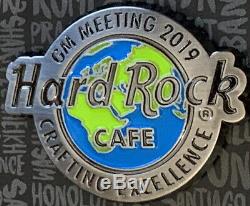 Hard Rock Cafe 2019 Gm Réunion Du Personnel Pin Crafting Excellence Le220 Hrc # 532927