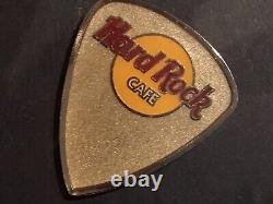 Hard Rock Cafe 30ème anniversaire Ensemble de broches de puzzle de guitare et de médiator (Encadré 289/500)
