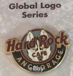 Hard Rock Cafe Anchorage 2018 Pin De La Série Global Hrc Logo Avec Carte City Theme Last1