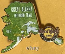 Hard Rock Cafe Anchorage 2019 Great Alaska Iditarod Trail Annulé Pin #625069