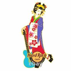 Hard Rock Cafe Asakusa Limited Épingle Badge Fleur Fille Livre Idol Gugravure De Jp