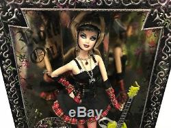 Hard Rock Cafe Barbie Collector Gold Label Edition Limitée 2008 Mattel Avec Pin