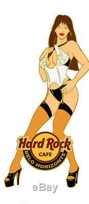 Hard Rock Cafe Belo Horizonte Lingerie Sexy Girl Pin Closed Cafe