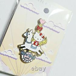 Hard Rock Cafe Bonjour Kitty Pin Badge 2020 Dream Carnival Sanrio White Horse