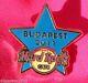 Hard Rock Cafe Budapest Blue Training Star Staff 2011 #68549 Edition Limitée 50