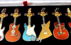 Hard Rock Cafe Cancun Guitar Pin Ensemble De 10 Coffrets Rare, 300 Le