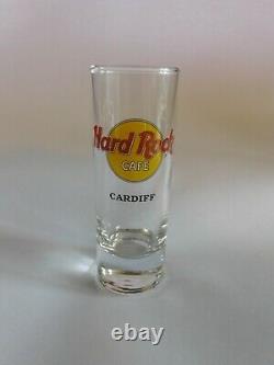 Hard Rock Cafe Cardiff Cordial City Classique Hrc Logo 4 Verre De Shot