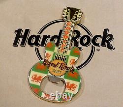 Hard Rock Cafe Cardiff Hrc. Ouvre-bouteilles City Réfrigérateur Magnét Guitare V+. Vhtf