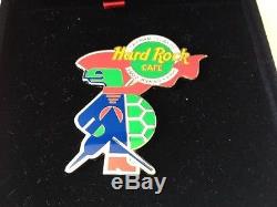 Hard Rock Cafe Cayman Grandes Tortues Pirate D'ouverture 2000 / Pin / Box