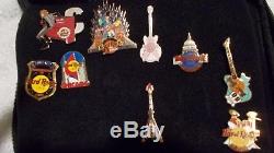 Hard Rock Cafe, Chicago, Pin Bag, Contient 55 Broches Hrc