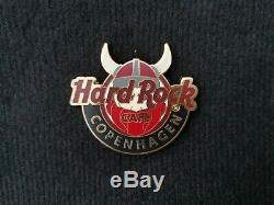 Hard Rock Cafe Copenhagen Mondial Logo Série Pin Très Rare