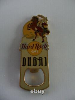 Hard Rock Cafe Dubai Arabian Horse Warrior Ouverture De Bouteille D'aimant Avec Logo Hrc