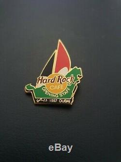 Hard Rock Cafe Dubai Staff Ouverture Officielle Pin. Rare Et À La Main. Ne Pas Manquer