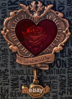 Hard Rock Cafe En Ligne 2021 Valentine’s Day Heart Prototype Proto Rare Pin Le 10