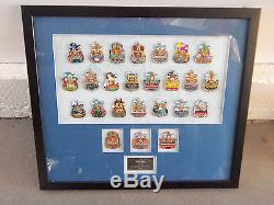 Hard Rock Cafe Europe Icon City Series Frame Pin Set 25 Pins With3 Prototype Le 10