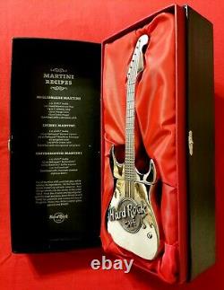 Hard Rock Cafe Fender Edition Limitée Guitare En Métal Boisson Shaker