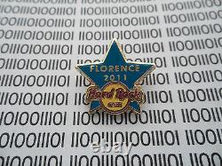 Hard Rock Cafe Florence 2011 Grande Ouverture Formation Star Staff Membre Pin