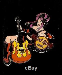 Hard Rock Cafe Fukuoka Punk Rock Band Girls Ensemble De 4 Pin Ltd. Rare (p. A)