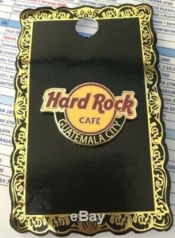 Hard Rock Cafe Guatemala Logo Pin Fermé Localisation Vhtf