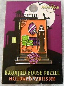 Hard Rock Cafe Halloween Série Haunted House Puzzle Ensemble Complet De 5 Broches