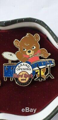 Hard Rock Cafe Helsinki Grand Opening 3 Ours Vip Pin Set Le 200