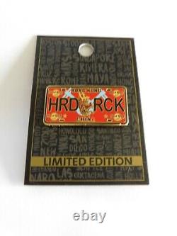 Hard Rock Cafe Hong Kong Plaque D’immatriculation Hrc Series Pin (lettre Manquante A)