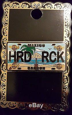 Hard Rock Cafe Hôtel Cancun Hôtel Plaque D'immatriculation Pin Series