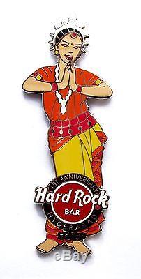 Hard Rock Cafe Hyderabad Bar 1er Anniversaire Staff Manager Girl Pin Fermé