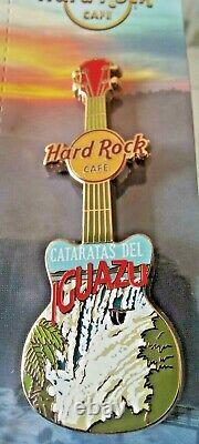 Hard Rock Cafe Iguazu Cafe City-t / Pin De Guitare City Tee Série VXX Argentina
