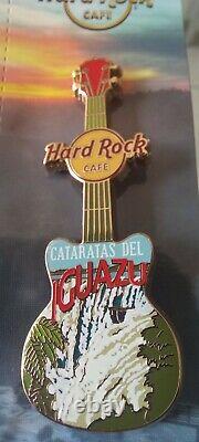 Hard Rock Cafe Iguazu Core City T V15 Guitare La Ne Jamais Ouverte La Dernière Pin De Cafe
