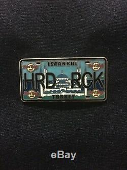 Hard Rock Cafe Istanbul (café Fermé) Plaque D'immatriculation Pin Rare