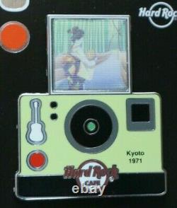 Hard Rock Cafe Japon Caméra Lenticulaire Pin Limited 100 Pcs Complet