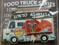 Hard Rock Cafe Japon Food Truck Series Pin Limited 200 Asakusa&tokyo&yokohama