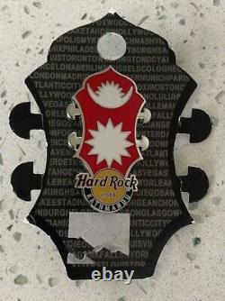 Hard Rock Cafe Katmandou Headstock Flag Series Pin Le Nouveau Avec Carte Népal 2021
