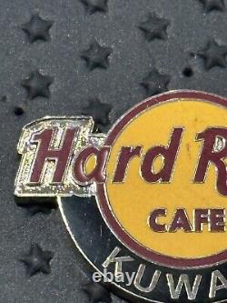 Hard Rock Cafe Koweït 4lcclassic Logo Broche Or Noir 83691