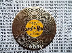 Hard Rock Cafe Kuala Lumpur Grande Ouverture Htf Disque D'or (pas D'épingle)