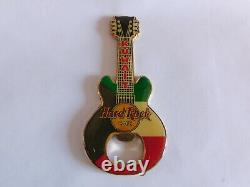Hard Rock Cafe Kuwait Country Flag Guitare & Hrc Logo Aimant Ouvre Bouteille