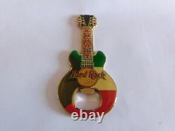 Hard Rock Cafe Kuwait Country Flag Guitare & Hrc Logo Aimant Ouvre Bouteille