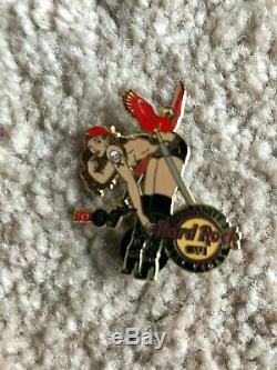 Hard Rock Cafe Las Vegas Pinsanity 2007 Les Broches Pirate Girl & Chip Withearly Pin Oiseaux