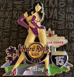 Hard Rock Cafe Las Vegas Strip 2019 Pinsanity # 15 Sexy I-15 Filles 3 Pin Set Nouveau