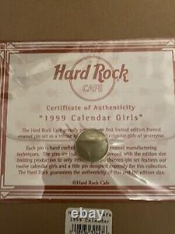 Hard Rock Cafe Lmt Edition Calendrier Fille Frame 901/1999