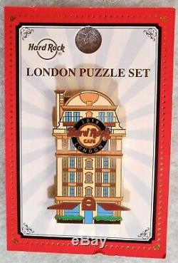 Hard Rock Cafe London 2019 Façades 3 Pin Puzzle Set # 507902 # 507903 & # 505050