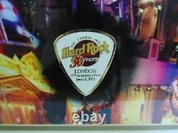 Hard Rock Cafe London 30 Year Anniversary Timeline Series Encadré 11 Pin Set