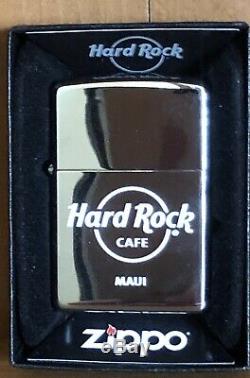 Hard Rock Cafe Maui Zippo Nouveauté Dans La Boîte